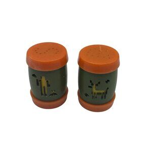 Vintage St. Labre Indian School Ashland Montana Salt & Pepper Shakers